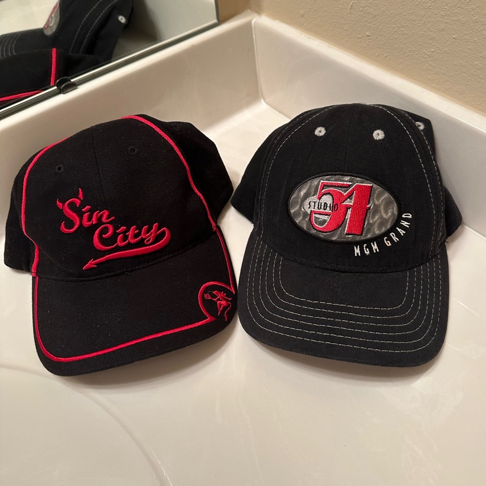 SET 2 Las Vegas Hats